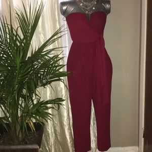 Red forever 21 romper